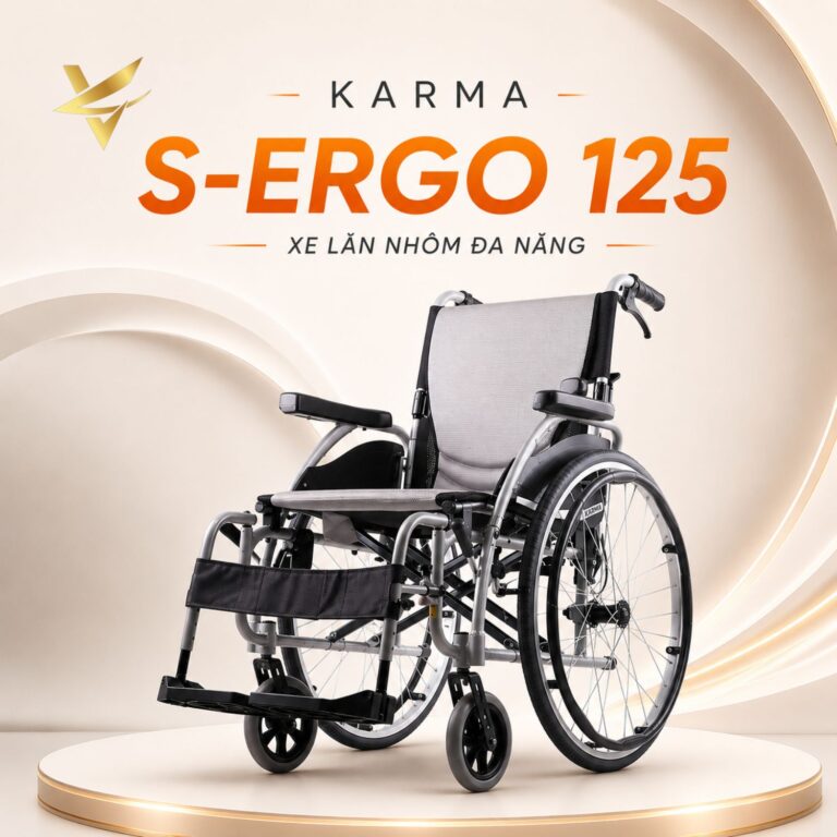 Xe Lăn Công Thái Học Cao Cấp Karma S-Ergo 125