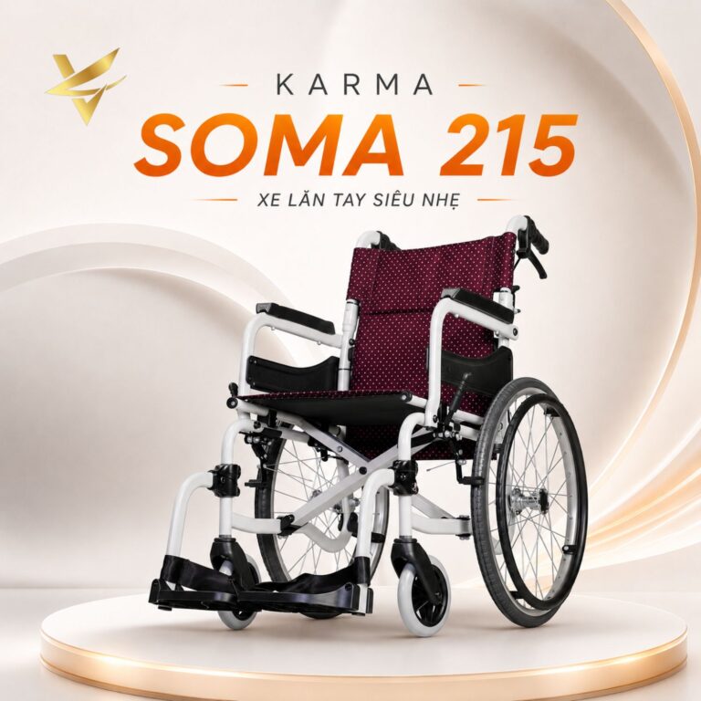 Xe Lăn Gọn Nhẹ Karma Soma 215