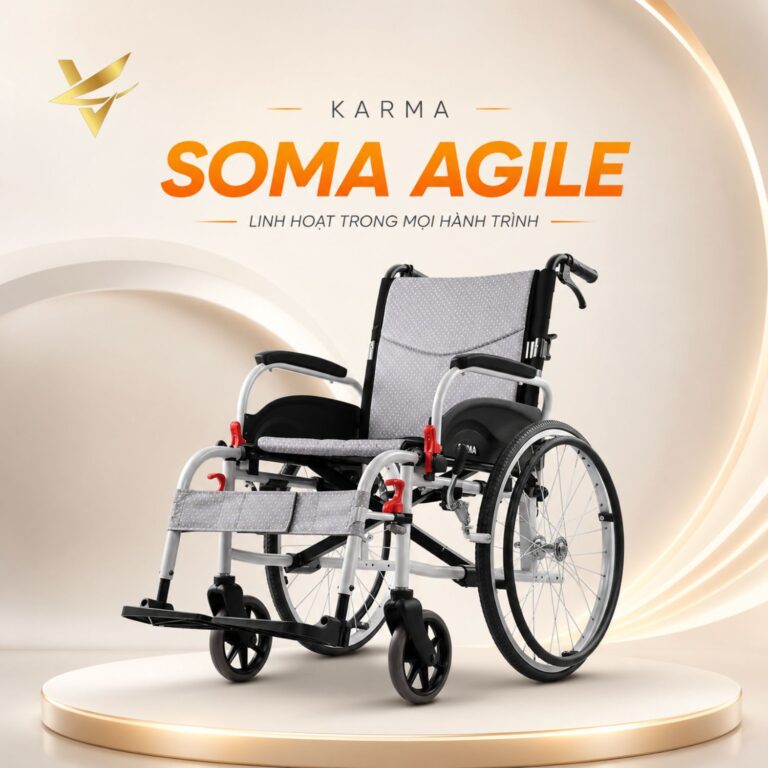 Xe Lăn Nâng Cấp Tiện Ích Karma Agile