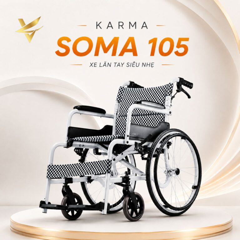 Xe Lăn Tiêu Chuẩn Karma Soma 105